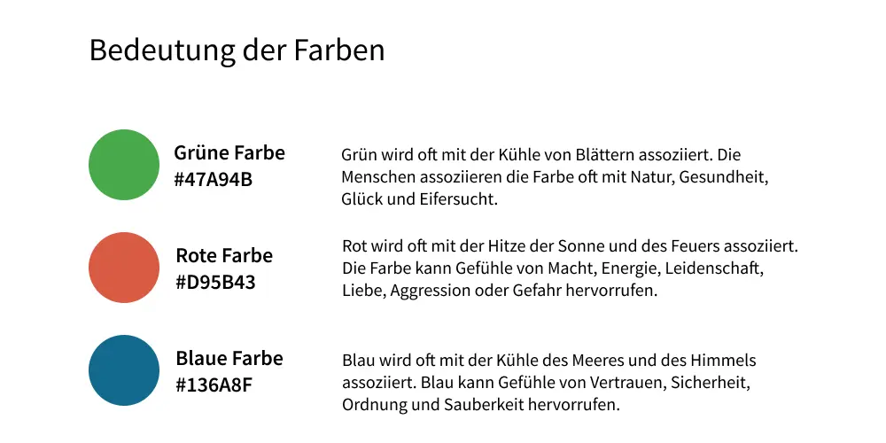 Meaning of Colors in Color Psychology